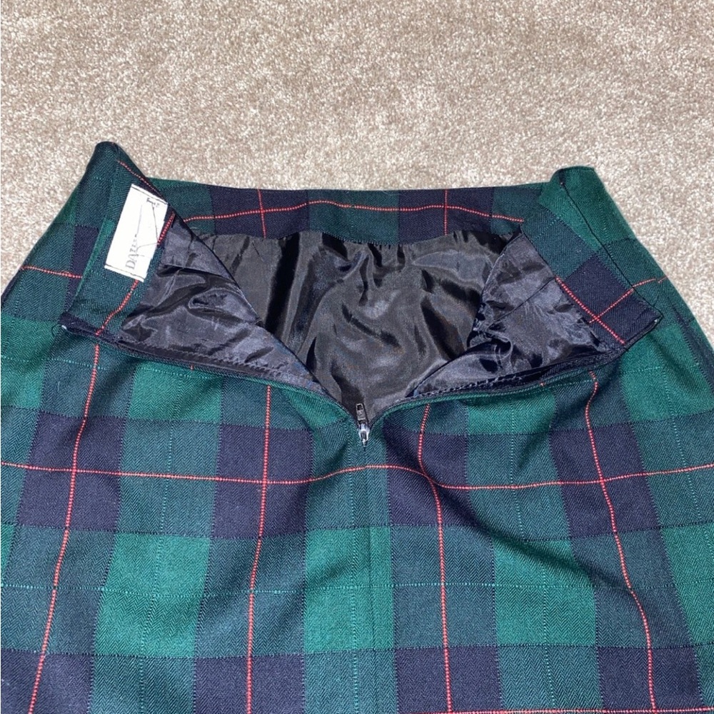 Vintage Daily Habit‎ Plaid Skirt Size 7 - Picture 4 of 8
